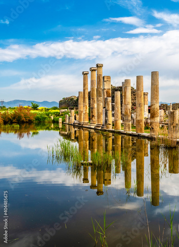 The Temple of Artemis in Magnesia on the Maeander, Turkey