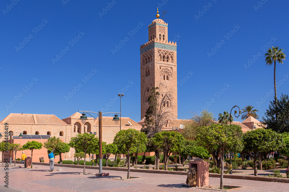 Fototapeta premium Kutubiyya Mosque, Marrakesh