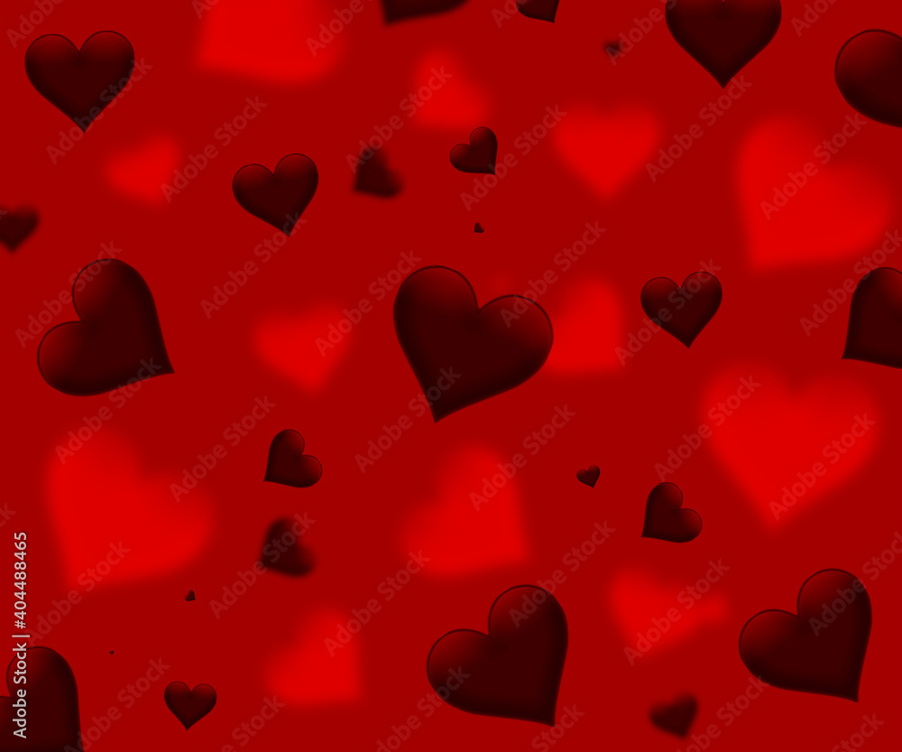 Valentines day background with hearts Valentines day background with hearts