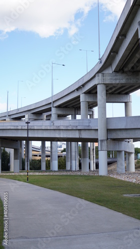 bridge overpass in the city brisbane