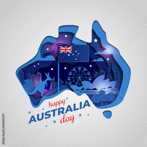Paper Cut Australia Day