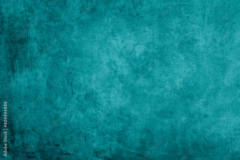 Teal grungy backdrop