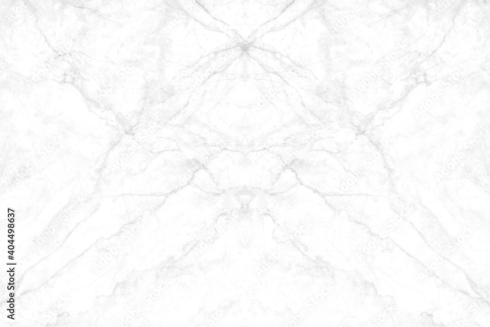 Obraz premium White grey marble floor texture background with high resolution, counter top view of natural tiles stone in seamless glitter pattern and luxurious.