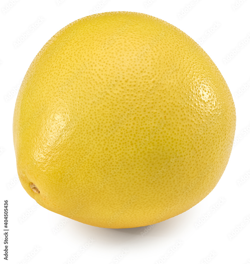 Pomelo fruit isolated on white background. Clipping path and full depth of field Pomelo fruit isolated on white background. Clipping path and full depth of field