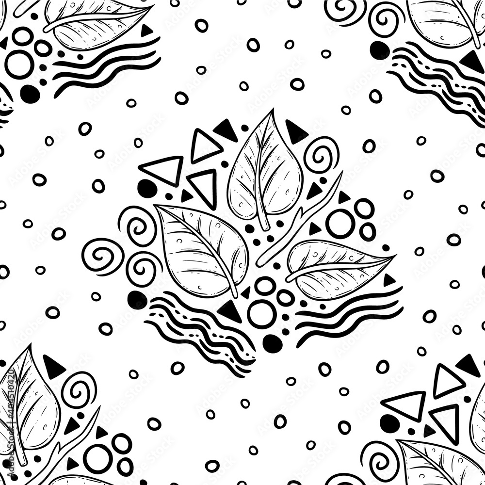 Leaf Doodle Seamless Surface Pattern Design
Leaf Doodle Seamless Surface Pattern Design