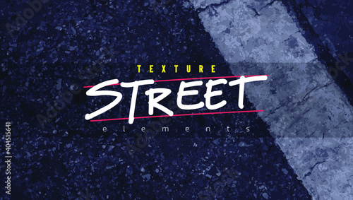 Texture of rough street road avenue pattern.