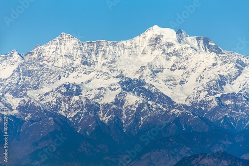 Mount Bandarpunch, Himalaya, panoramic view