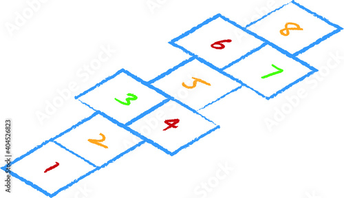 Fancy a game of hopscotch?