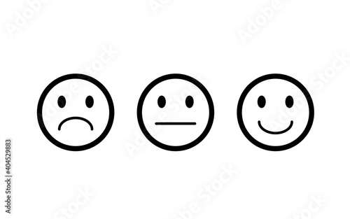 Face emoji icon isolated on white background. Trendy face emoji icon for sticker, wallpaper, greeting card, t shirt and poster. Useful web site, app, ui and logo. Face emoji vector illustration