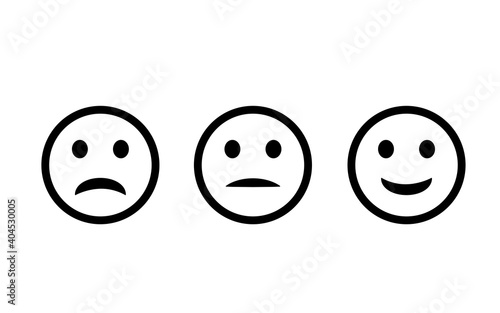 Face emoji icon isolated on white background. Trendy face emoji icon for sticker, wallpaper, greeting card, t shirt and poster. Useful web site, app, ui and logo. Face emoji vector illustration