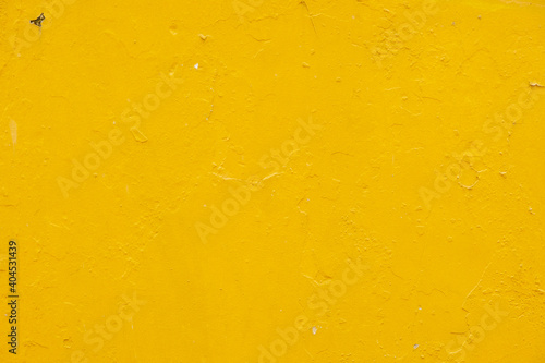 Orange painted aged, grunge wall texture, background. Stock Photo.