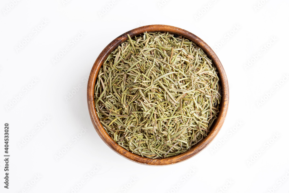 Rosemary on a white background Rosemary on a white background