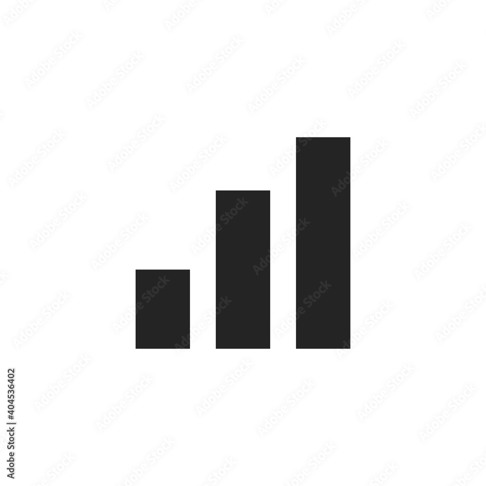 Bar graph icon. Diagram symbol modern, simple, vector, icon for website design, mobile app, ui. Vector Illustration Bar graph icon. Diagram symbol modern, simple, vector, icon for website design, mobile app, ui. Vector Illustration