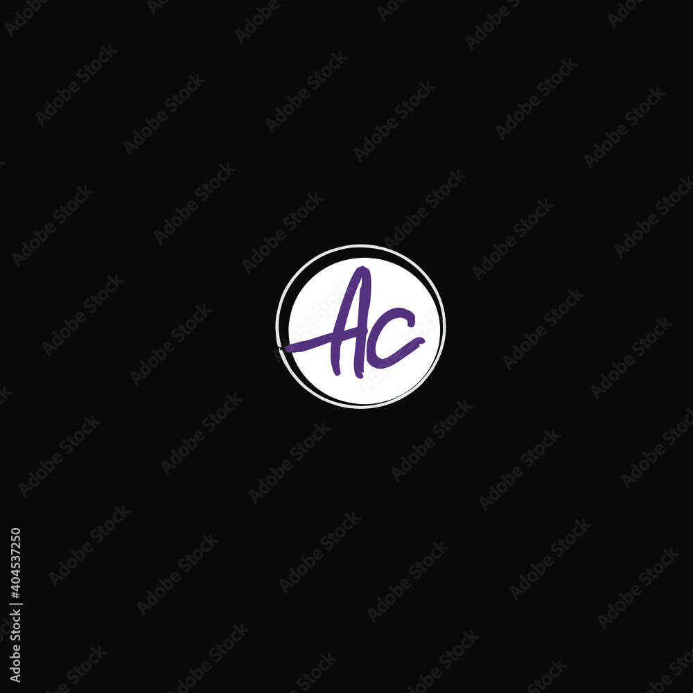 AC Initial Isolated Logo for Identity AC Initial Isolated Logo for Identity
