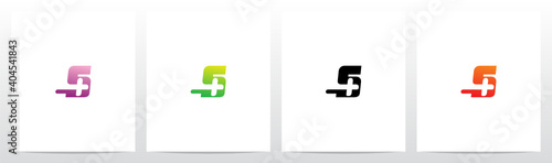 Plus Symbol On Letter Logo Design S