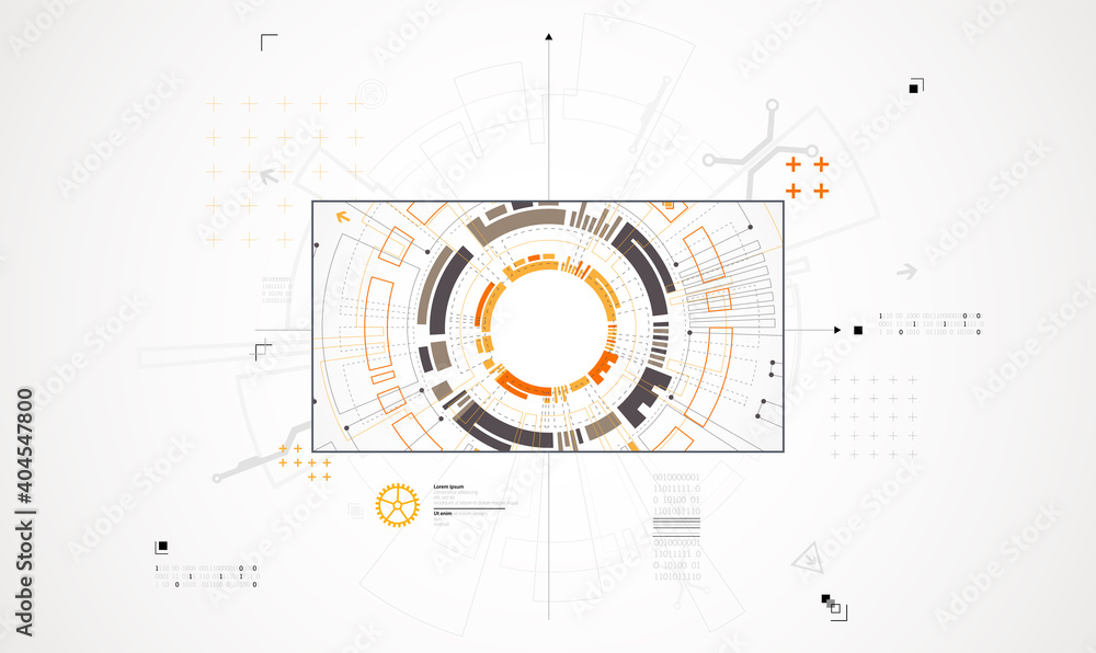 Abstract technology background. Communication concept, futuristic digital innovation background. Vector illustration Abstract technology background. Communication concept, futuristic digital innovation background. Vector illustration