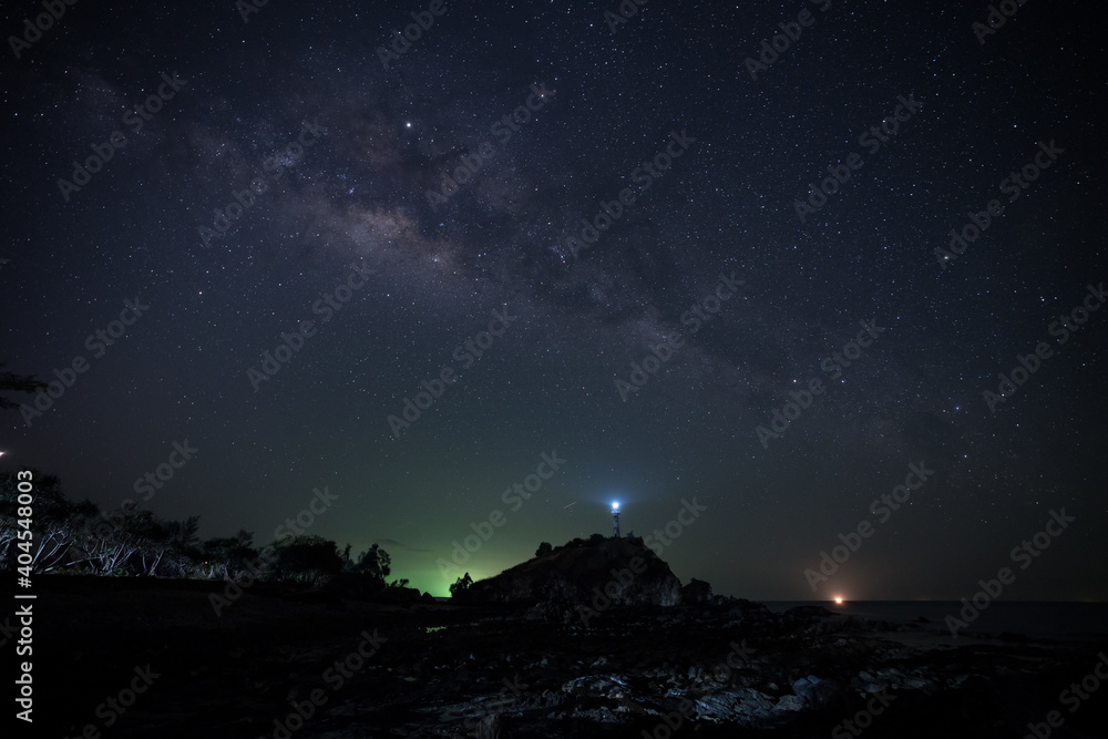 A star at nigh sky with cloudy at night time A star at nigh sky with cloudy at night time
