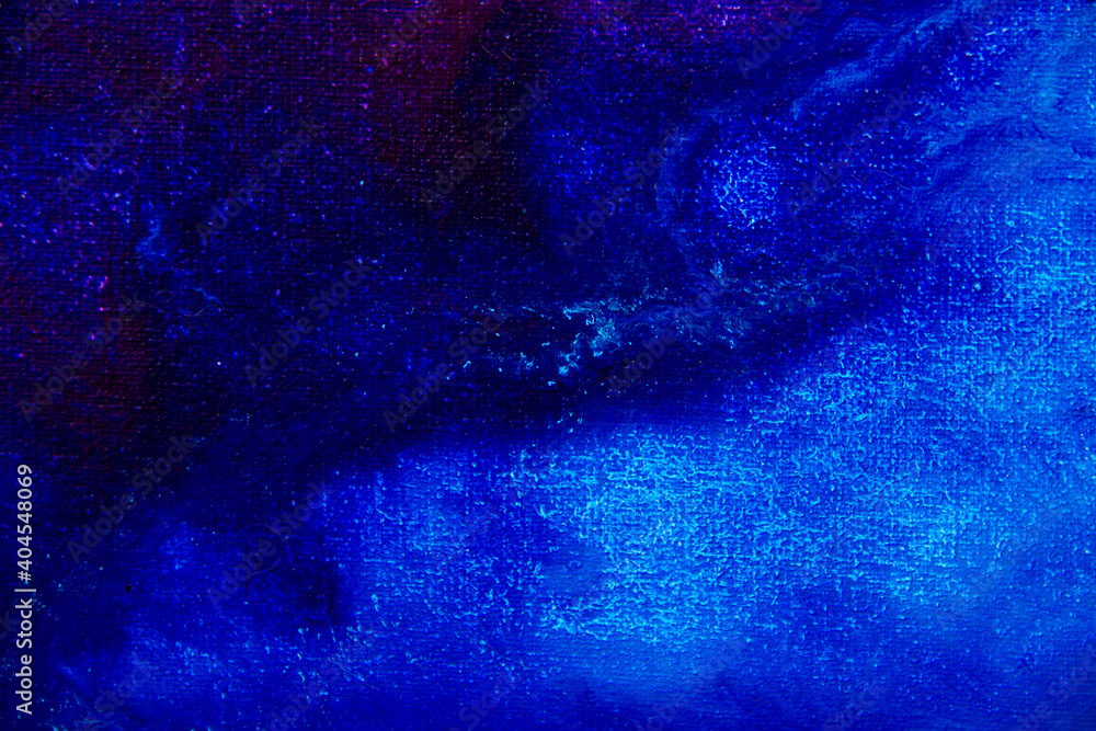 Fototapeta premium Close up oil paint abstract background. Art textured brushstrokes in macro. Part of painting. Old style artwork. Dirty watercolor texture. Modern pattern. Chaotic splashes. Multi-colors design.