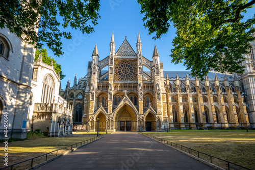 Fototapeta Naklejka Na Ścianę i Meble -  Westminster Abbey in london, england, uk