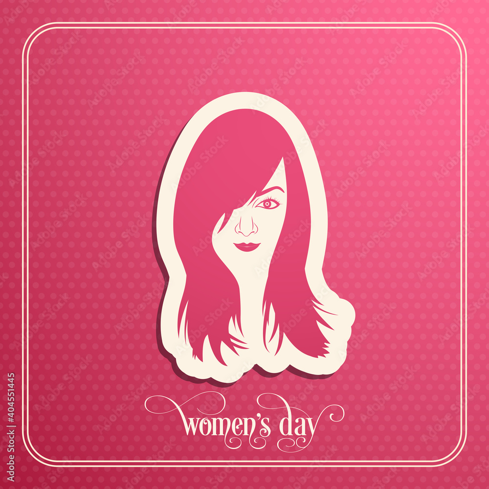 Illustration of International women's day,eighth of march. Illustration of International women's day,eighth of march.