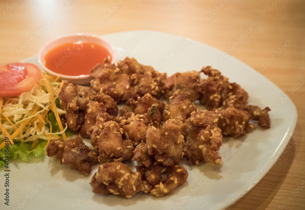 Fried chicken