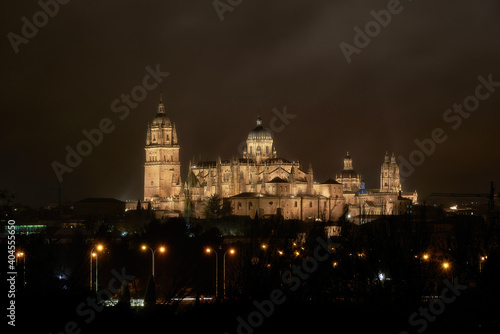 Cathedral of the city of Salamanca, Castilla y León, Spain, photograph taken in winter 2020 (December-January) © Oscar