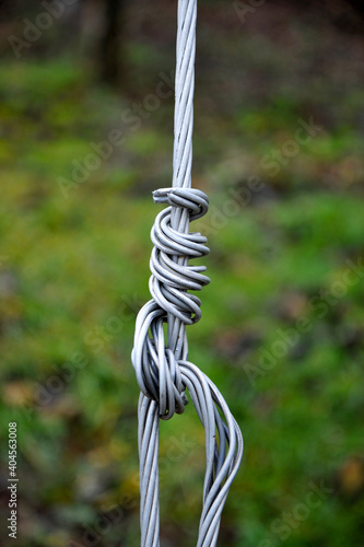 knotted aluminum wire cable