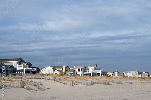 Coastline shore houses,  Avalon, New Jersey © Lee