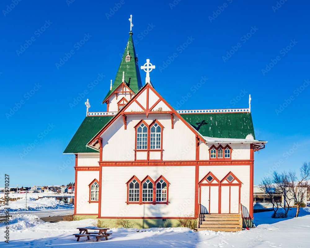 ICELAND-Húsavík-Húsavík Church
