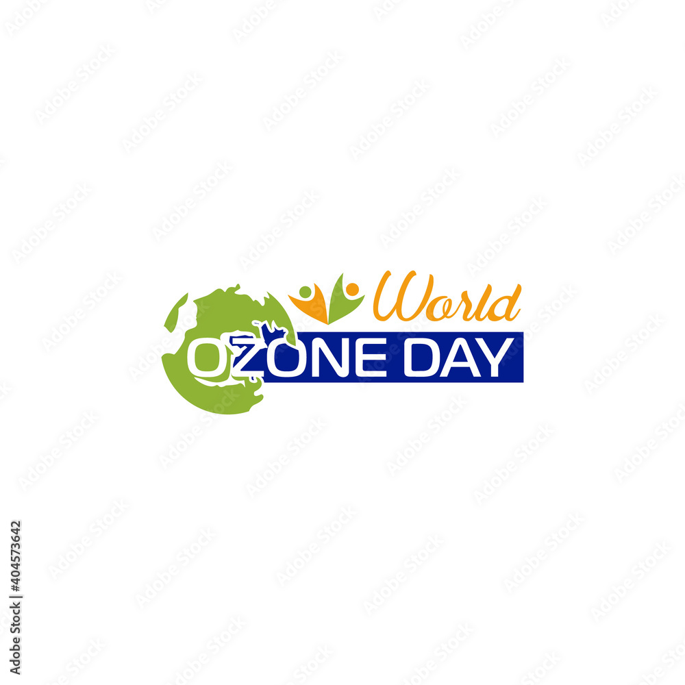 Creative world ozone day design vector template Creative world ozone day design vector template