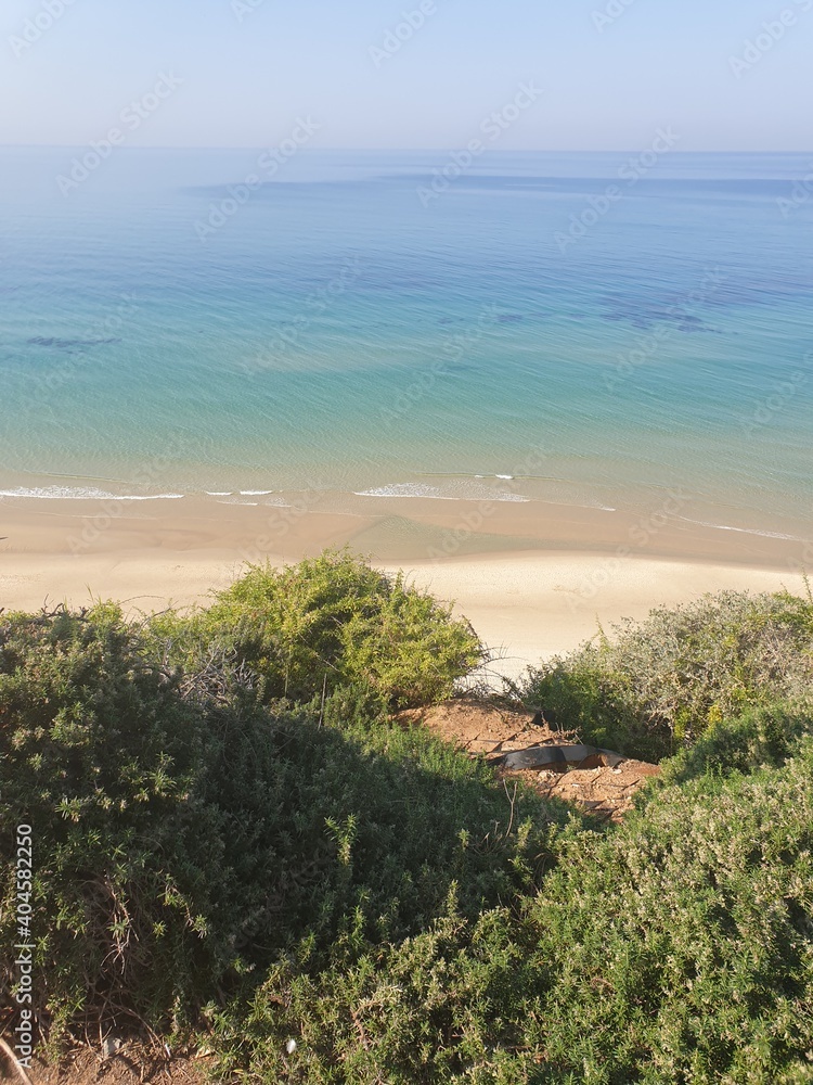 Mediterranean Sea Beach, Netanya, Israel