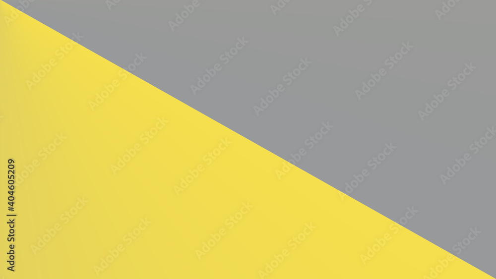 Combination of Ultimate Gray and Yellow solid color angle gradient background on the horizontal frame Combination of Ultimate Gray and Yellow solid color angle gradient background on the horizontal frame