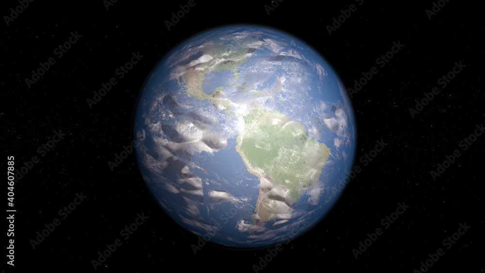 Planet earth in space
Planet earth in space