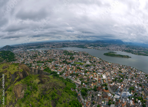 City photographed in Vitoria, in the Fonte Grande Park, in Espirito Santo . Southeast of Brazil. Atlantic Forest Biome. Picture made in 2020.