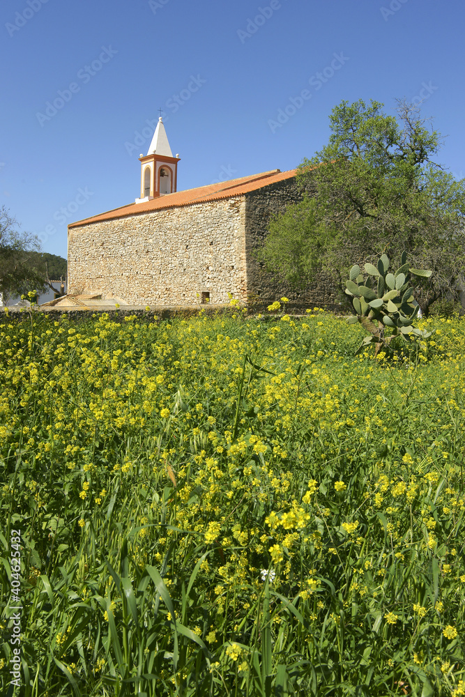 Sant Joan de Labritja,iglesia (s.XVIII).Ibiza.Islas Pitiusas.Baleares.España.