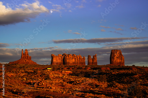 Monument Valley Sunset Glow