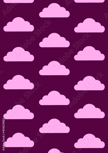 clouds pattern wallpaper