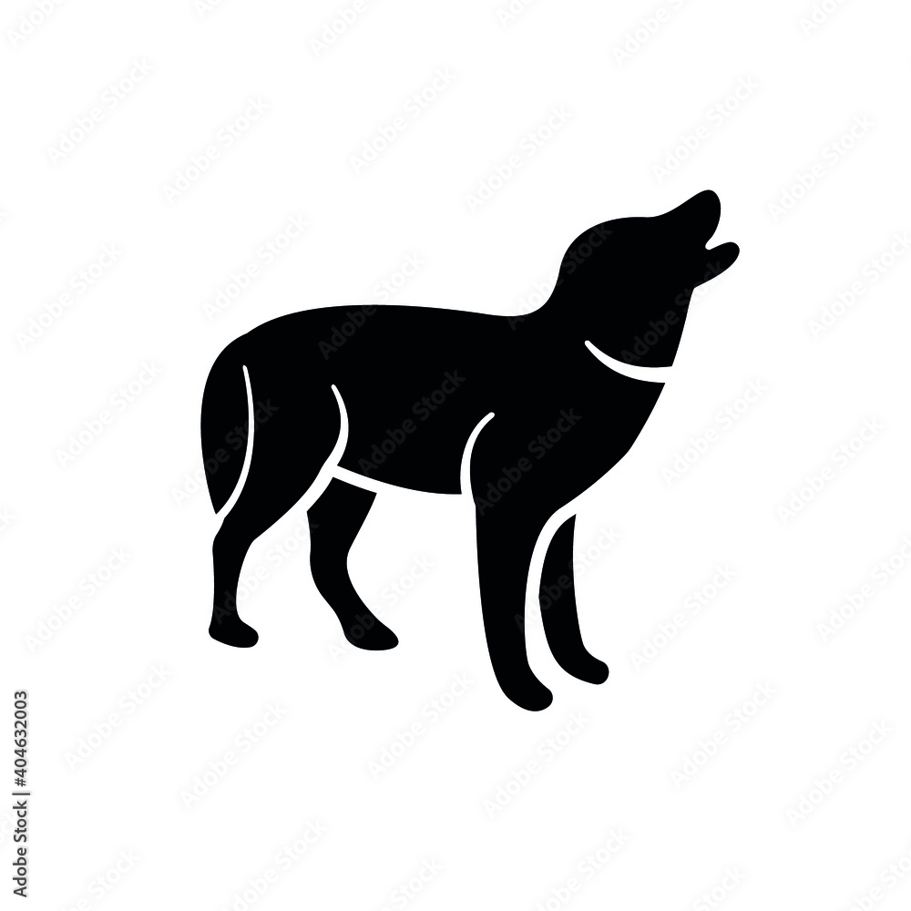 Dog icon set collection. Vector silhouette of dog. Dog icon set collection. Vector silhouette of dog.