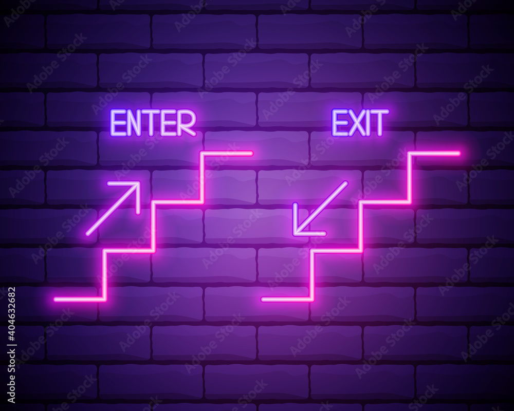 Set of ladder icons . Stairs up and down neon icons. Elements of success and rewards in neon style icons for supermarket.Simple icon for websites, web design, mobile apps , infographics. Set of ladder icons . Stairs up and down neon icons. Elements of success and rewards in neon style icons for supermarket.Simple icon for websites, web design, mobile apps , infographics.
