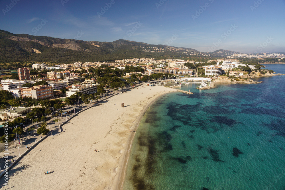 Playa de Es Carregador, PalmaNova, Calvia,Mallorca, islas baleares, Spain