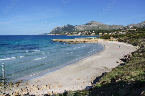 playa de Sant Joan, Alcudia,Mallorca, islas baleares, Spain photo