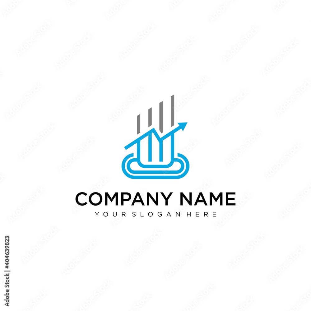 Financial Advisors Logo Design Template Vector Icon Financial Advisors Logo Design Template Vector Icon