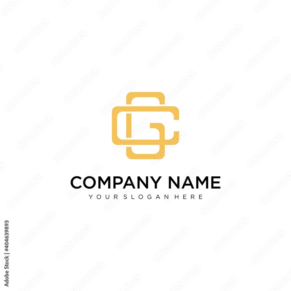 Letter GC logo design. creative minimal monochrome monogram symbol. Universal elegant vector sign design. Premium business logotype. Graphic alphabet symbol for corporate business identity Letter GC logo design. creative minimal monochrome monogram symbol. Universal elegant vector sign design. Premium business logotype. Graphic alphabet symbol for corporate business identity