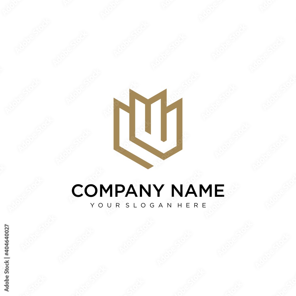 Obraz premium LM letter logo design. Creative minimal monochrome monogram symbol. Universal elegant vector sign design. Premium business logo type. Graphic alphabet symbol for company business identity