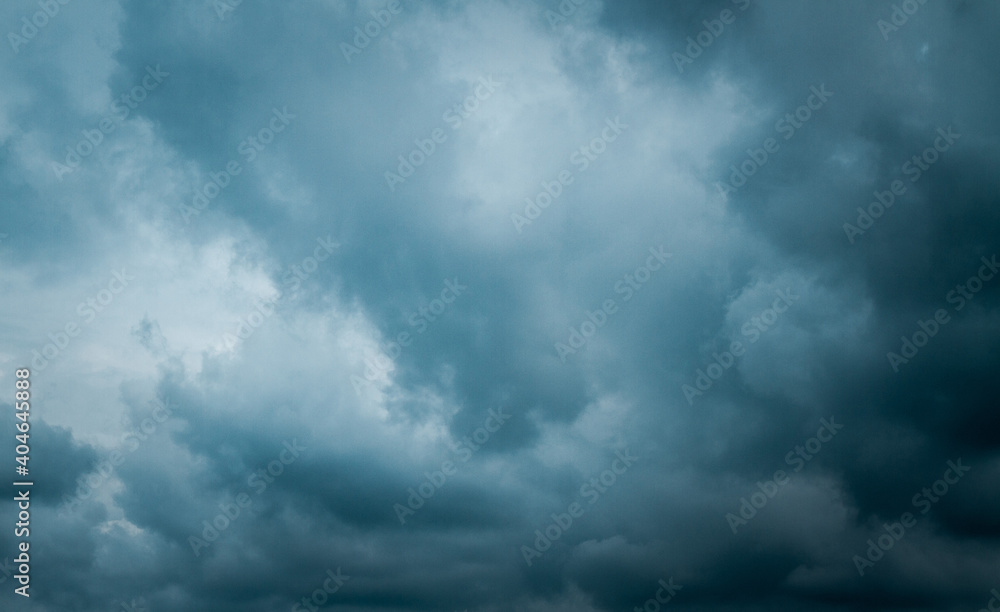Fototapeta premium Heavy dark clouds before the storm.
