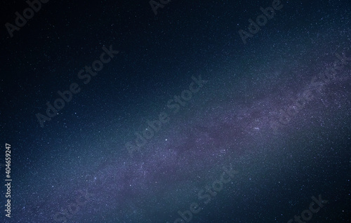 Multicolored stars in the night sky. The Milky Way. © maykal