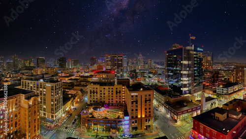 San Diego at Midnight by Skip Weeks