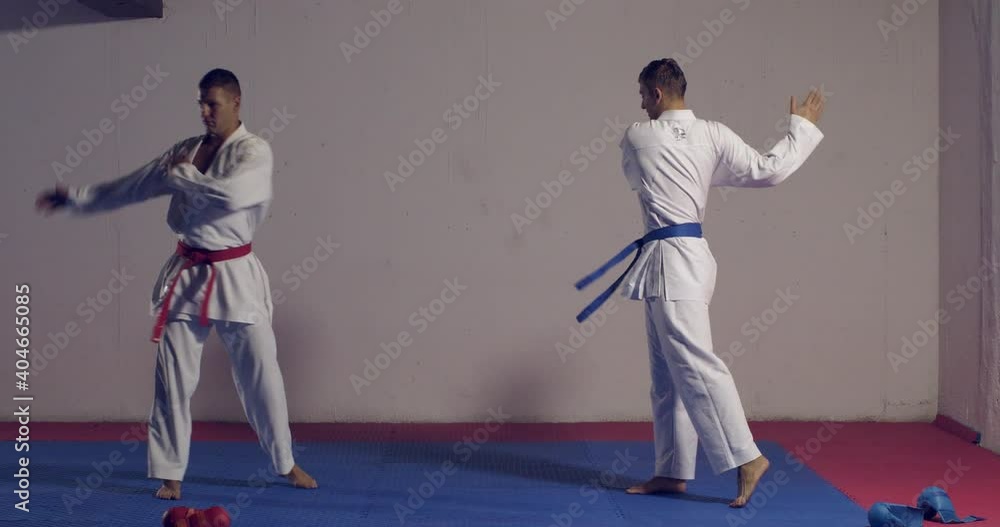 Karate training Karate training