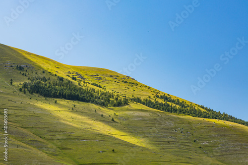 イタリア　カステルッチョ・ディ・ノルチャの丘
