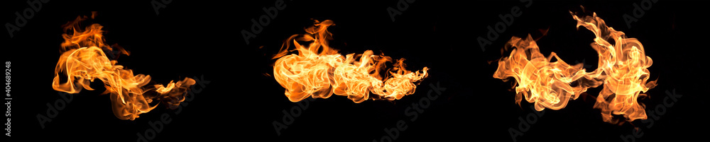 Fototapeta premium Heat flame fire